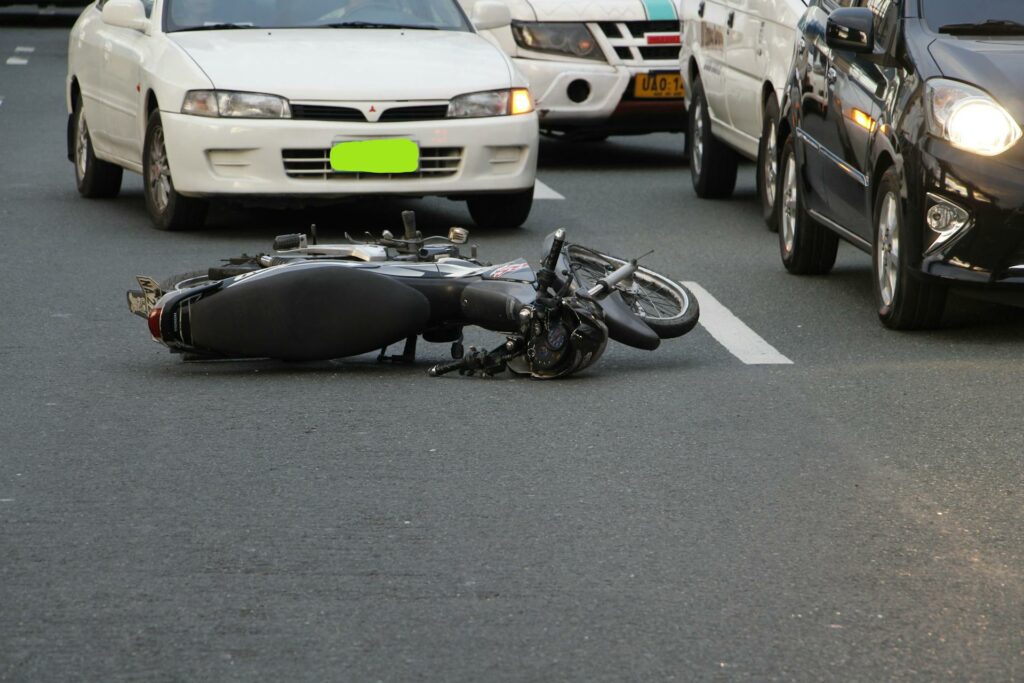 motorcycle wreck